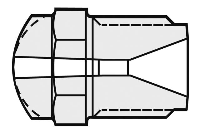 Fúvókacsúcs nylonhoz